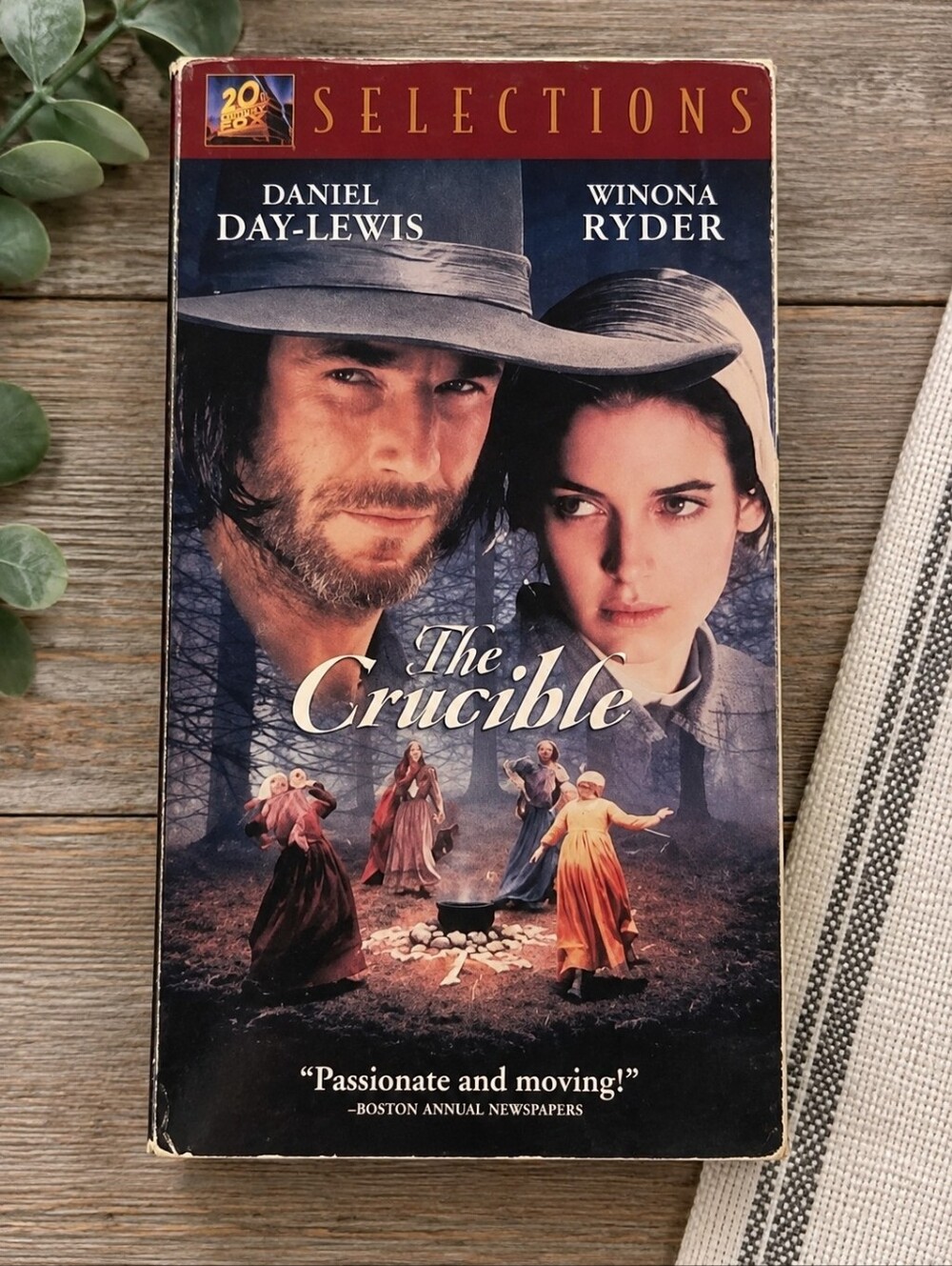 The Crucible 1996 Drama Historical vhr tape